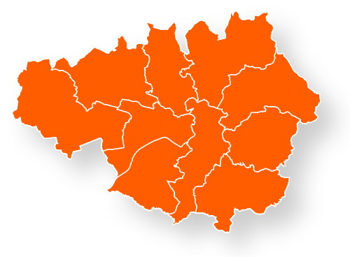 Greater Manchester Map